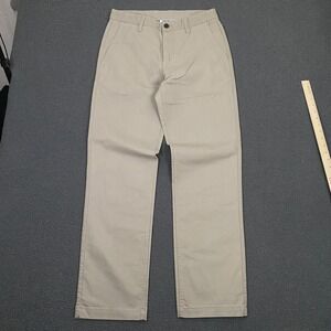 Katin Pant Mens 30x32 Beige Herringbone Twill Cotton Chino Surf Skate Beach